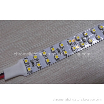 Two Line 3528 Strip Light 240 LEDs/M, 1320lm Per Meter, 12V/ 24vdc Input, CE RoHS Compliance